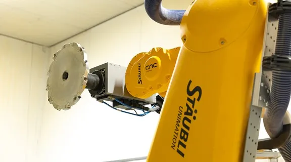 solid frezen robot