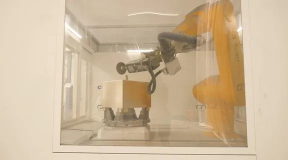 robot schuren aluminium