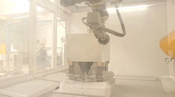 robot schuren aluminium