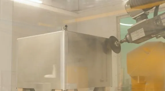 robot schuren aluminium