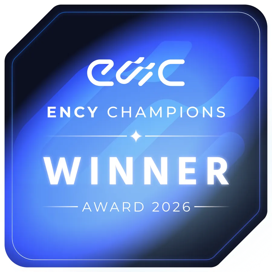 ENCY Champions badge